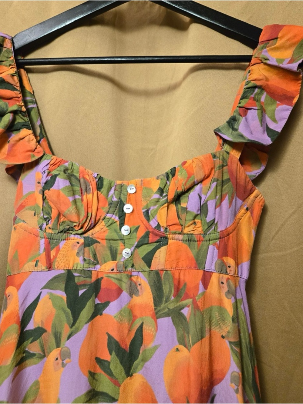 FARM Rio • Mango Macaws Maxi Dress - Picture 4 of 6